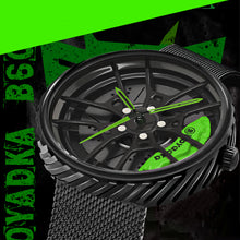 Load image into Gallery viewer, Car Wheel Watch-Waterproof Stainless Steel Japanese Quartz Wrist Watch