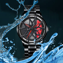 Load image into Gallery viewer, Car Wheel Watch-Waterproof Stainless Steel Japanese Quartz Wrist Watch Sports Men’s Watches