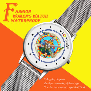 Women Watches Fashion Diamond Ladies Wrist watches Stainless Steel Silver Mesh Strap Female Quartz Watch